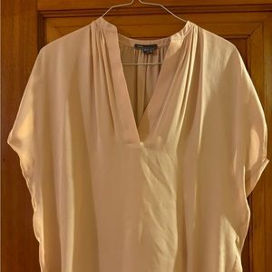 Vince Silk V neck Top